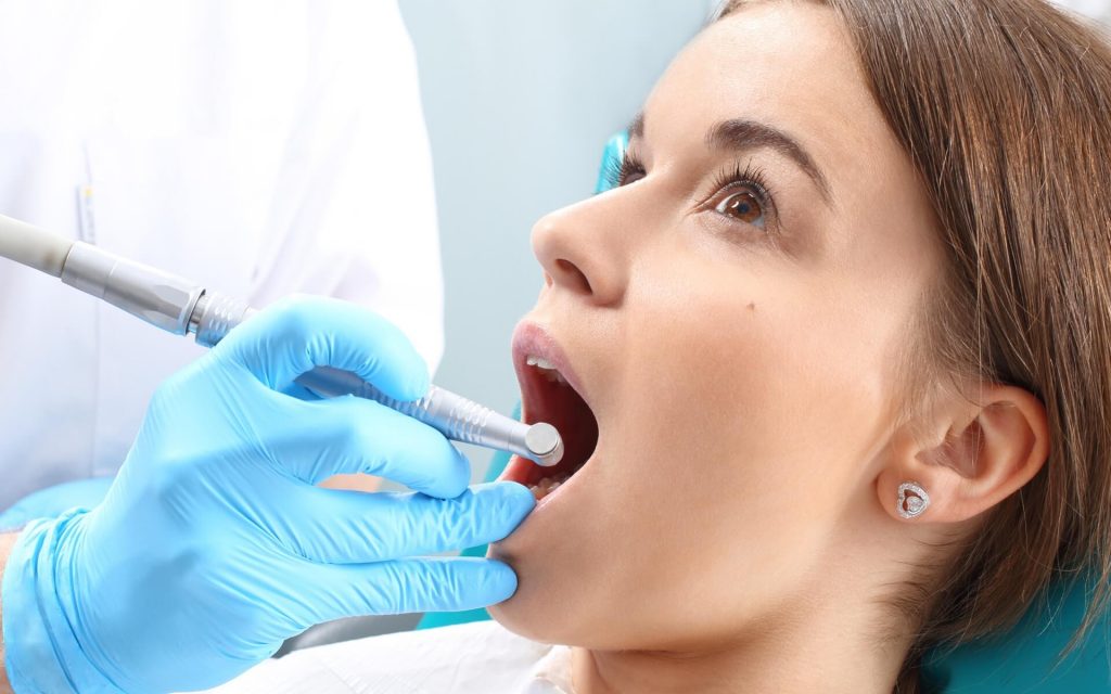 Fluoride treatment session