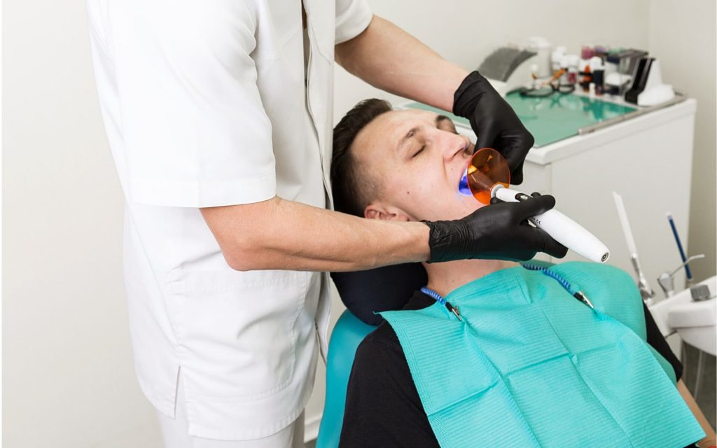 Dental team discussion